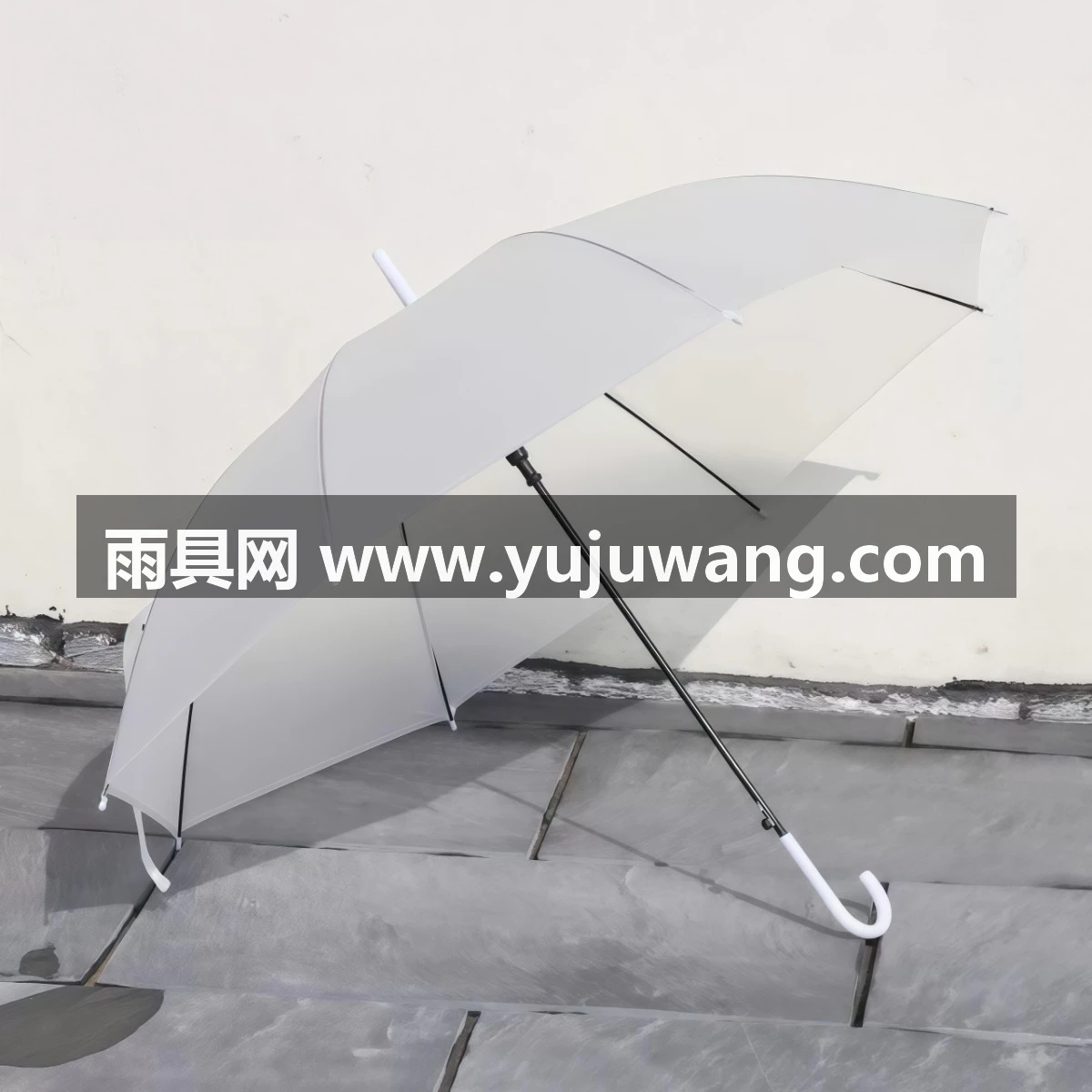 武汉雨具网·透明雨伞长柄手动男女高颜值8骨韩系ins风透明伞学生网红拍照伞·产品图4