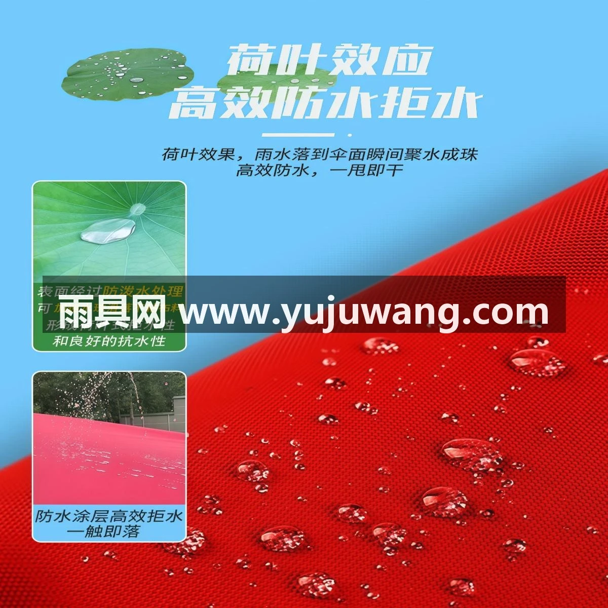 武汉雨具网·太阳伞大型户外摆摊斜伞门面遮阳伞店铺商用大号雨伞加固加厚防晒·产品图2