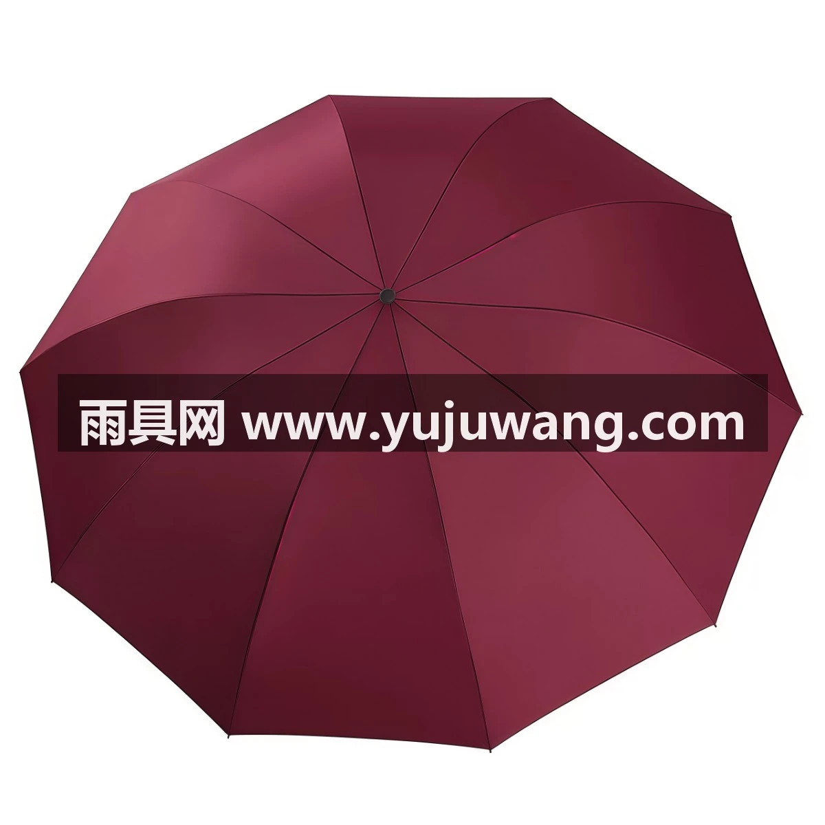 武汉雨具网·新款雨伞超大加大号三折叠双人三人男女晴雨两用遮阳防紫外线伞·产品图4