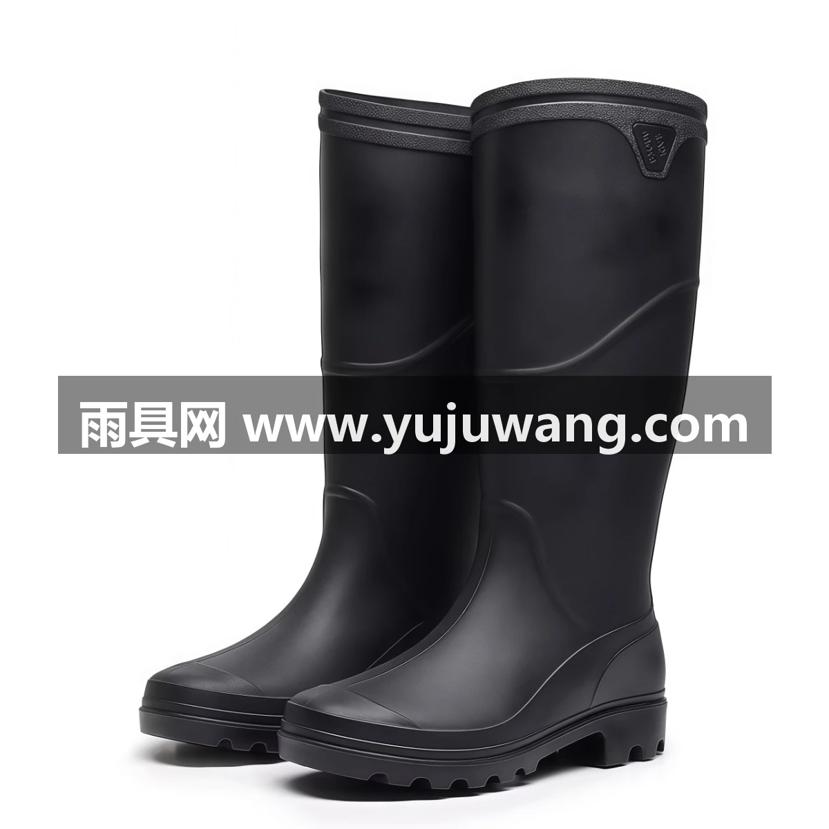 武汉雨具网·德系长筒防水雨鞋男款工地加厚耐磨劳保胶鞋中筒雨靴钓鱼防滑水鞋·产品图6