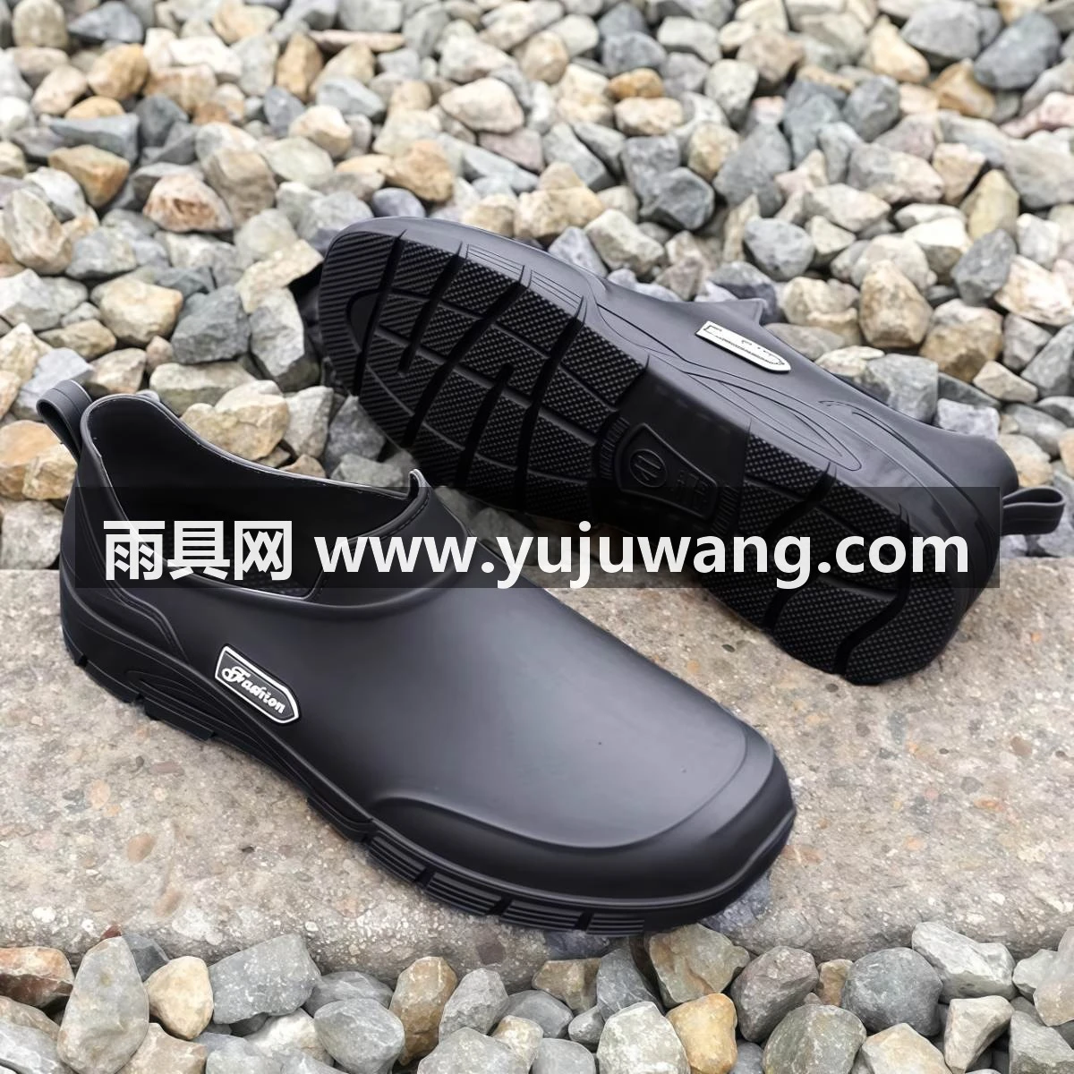 武汉雨具网·低帮水鞋男款防水2026新款外卖成人雨靴防滑工地胶鞋短筒雨鞋男士·产品图2