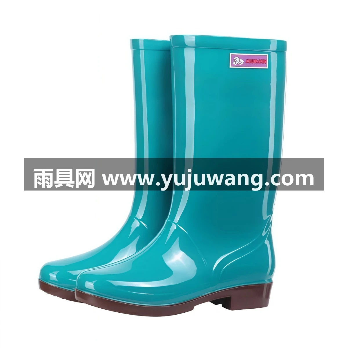 武汉雨具网·雨鞋女款高筒雨靴女士水鞋防水防滑加绒保暖时尚水靴劳保工作胶鞋·产品图6