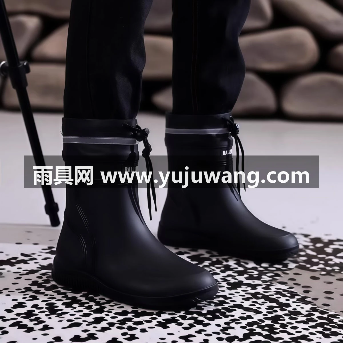 雨鞋男款2026新款防水鞋中筒防滑套鞋雨靴子户外胶鞋男女耐磨轻便