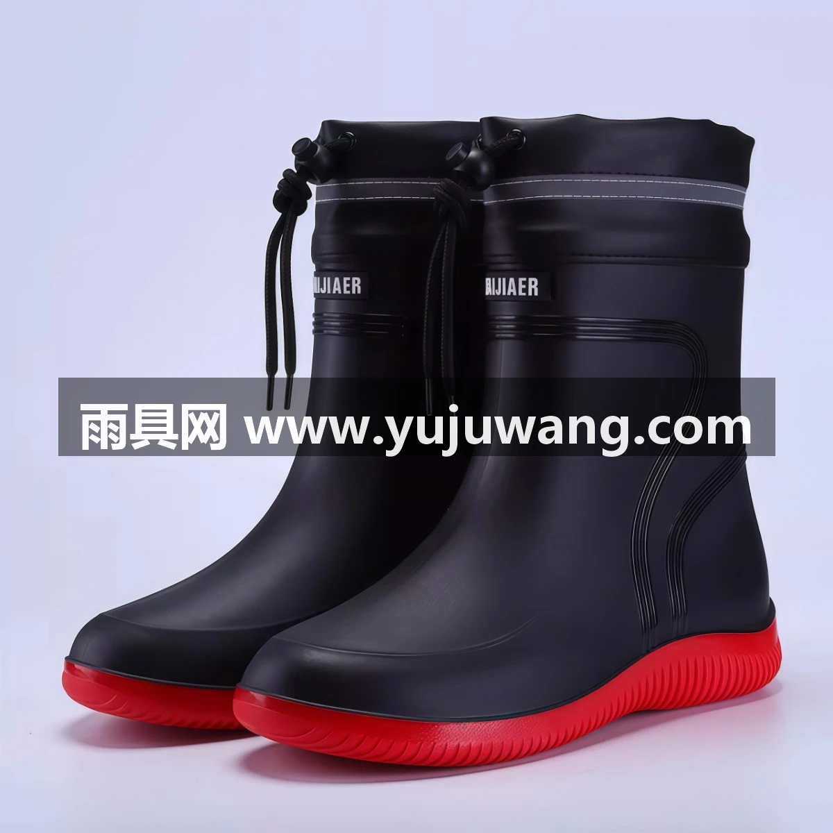 武汉雨具网·雨鞋男款2026新款防水鞋中筒防滑套鞋雨靴子户外胶鞋男女耐磨轻便·产品图5
