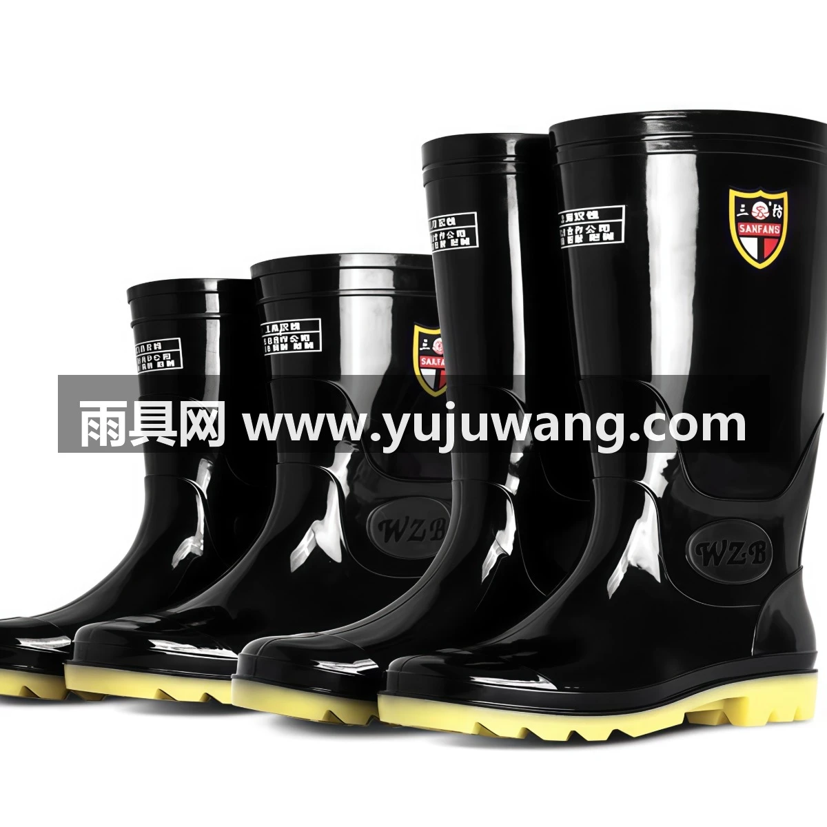 武汉雨具网·雨鞋男水鞋雨靴钓鱼男士加棉高筒中筒防滑低帮套鞋防水胶鞋水靴男·产品图3