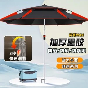 遮阳伞太阳伞大型户外摆摊商用大雨伞防晒雨棚长方形户外伞庭院伞