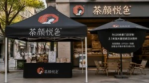 武汉雨具网企业广告伞工程案例