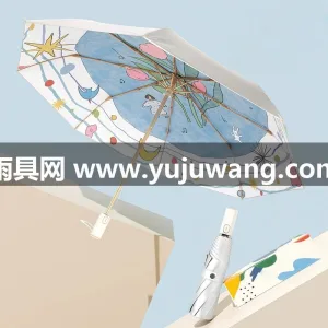 武汉太阳伞晴雨两用全自动银胶防晒防紫外线 武汉太阳伞晴雨两用全自动银胶防晒防紫外线 图3