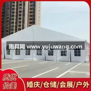 双层pvc材质 · 钢铝 本款德国 PVC 婚庆婚礼篷房由武汉本土 图4