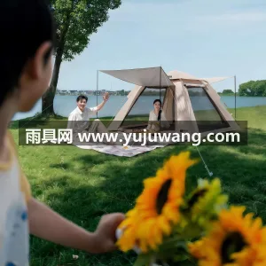 210D防水PU牛津布涂银 · 玻璃纤维 武汉本地大型雨具供应链供货晴川涂银户外帐 图6