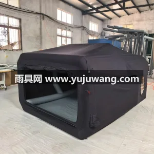 PVC充气柱 ·  PVC防水刀刮布 · 本款新式太空舱 TC 棉布充气帐篷，由武 图4