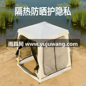 150D牛津布 · 网纱 本款自动充气穹顶天幕帐篷，由武汉本土大型 图5