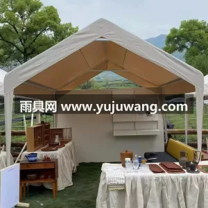 牛津布 · 铁支架 本款网红夜市集市摆摊专用户外遮阳棚，由武 图2