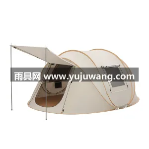 银胶涤纶 · 玻璃纤维 · 牛津布 武汉专业帐篷供应链供货加厚涂银一抛速开全 图5