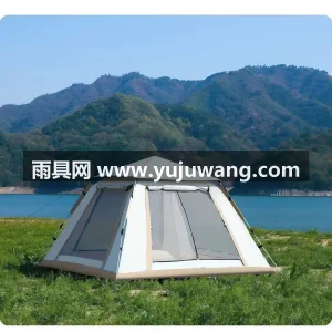 牛津布 · 玻璃纤维 · 银胶 武汉专业帐篷供应链供货户外野营帐篷，采用 图6