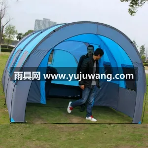 玻璃钢支架 · 本款户外多人烧烤野营大隧道帐篷，由武汉本 图2