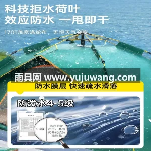 150D牛津布黑胶面料 · 高韧性加厚玻 武汉大型专业制伞篷源头供应服务商，直供户 图4