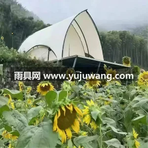 镀锌钢管 · 加密900D牛津布 本款户外酒店双层帐篷由武汉本土大型雨伞供 图5