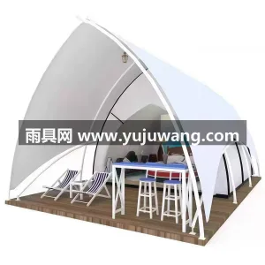 镀锌钢管 · 加密900D牛津布 本款户外酒店双层帐篷由武汉本土大型雨伞供 图6