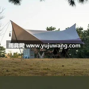 加厚加密牛津布 · 加高加粗多段式天幕杆 本款 2026 新款涂银天幕帐篷大号套装 图5