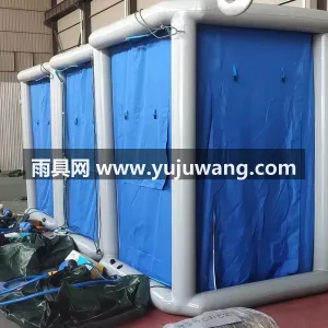 600D牛津布 · 10000D柏拉图气 武汉专业帐篷供应链供货单人洗消帐篷，专为 图4