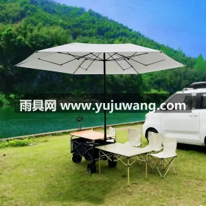 210D加密牛津布 · 玻璃纤维杆 本款露营车免搭专用天幕遮阳篷，由武汉大型 图4