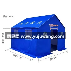 1000D刀刮布 · 镀锌圆管 武汉专业帐篷供应链供货户外施工工程工地加 图2