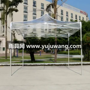 铁支架 · 加固中心花 本款户外透明帐篷围布为武汉本地大型制伞供 图5