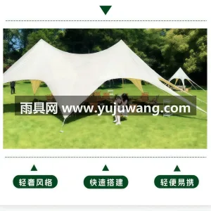900D牛津布 · 镀锌钢管 本款万重山系列户外露营帐篷天幕，为武汉本 图6