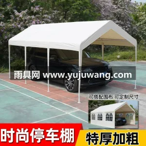 牛津布材质 · 镀锌钢管 · 多层复合工 本款集市户外帐篷为武汉本地大型制伞供应链 图3