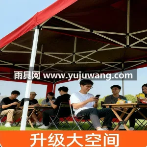 牛津布材质 · 加固彩胶涂层 · 纳米级 本款摆摊专用帐篷为武汉本地大型制伞供应链 图6