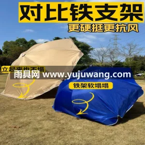 强韧纤维双重骨架 · 双层防晒厚布 武汉本地专业雨具供应链供货强韧纤维骨户外 图2