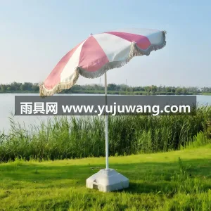 高密色织涤纶布 · 8-12根加粗铝合伞 武汉雨具供应链服务商直供时尚流苏网红太阳 图3