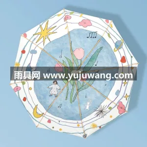 银胶图层 · 铝合金伞骨 · 聚酯纤维伞 武汉大型雨具源头供应链供货女款太阳伞，主 图5