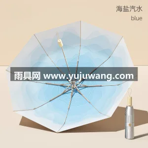 钛银图层 · 航空级抗风伞骨 · 铝合金 武汉大型雨具源头供应链供货渐变防晒伞，专 图4
