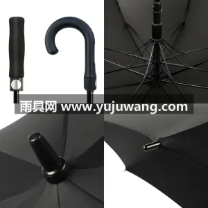 碰击布+玻纤 · 高密防水 本款 27 寸直杆高尔夫伞由武汉雨具供应 图3
