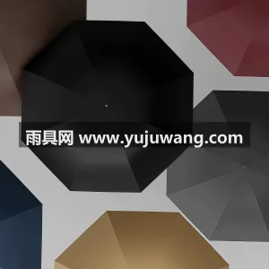碰击布+玻纤 · 高密防水 本款英伦商务全自动折叠雨伞由武汉雨具供应 图3