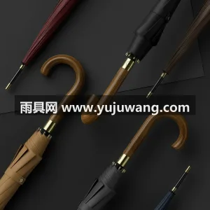 碰击布+玻纤 · 高密防水 本款英伦商务全自动折叠雨伞由武汉雨具供应 图2
