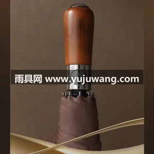 铝合金+碰击布 · 荷氏防水 本款英伦商务全自动折叠雨伞由武汉雨具供应 图6