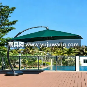 加粗铝合金伞杆 · 高密色织涤纶布 ·  武汉雨具供应链服务商直供高品质户外太阳伞 图2