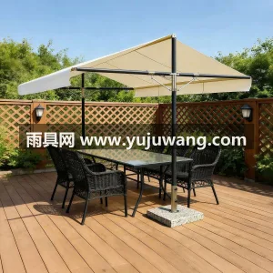 加厚色织布/牛津布 · 高强度铝合金伞骨 武汉本土大型雨具供应链供货，这款别墅庭院 图2