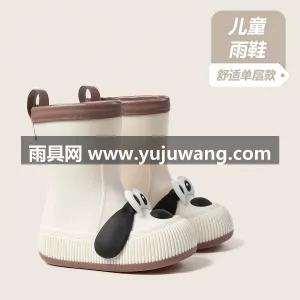 PVC材质 · 防滑底纹 · 一体鞋身设 武汉大型雨具源头供应链供货新款儿童雨鞋， 图6