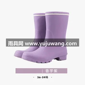 进口橡胶材质 · 防滑鞋底 · 柔软包边 武汉大型雨具源头供应链供货马卡龙色系时尚 图6