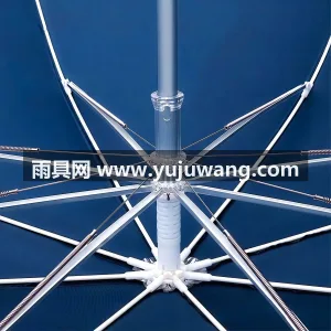 高密度碰击布 · 荷氏拒水 本款铝合金防风广告伞由武汉雨具供应链服务 图2