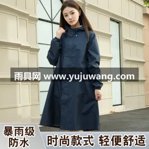 聚酯纤维 · 轻薄透气暴雨级防水 这款防暴雨成人雨衣由武汉专业雨具厂家自研 图3