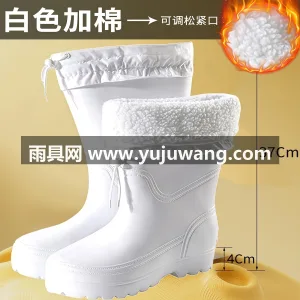 EVA材质 · 加深防滑纹理 · 一体成 武汉大型雨具供应链供货泡沫防滑水鞋，覆盖 图5