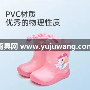 可拆卸加绒内胆 · PVC材质 · 锯齿 武汉大型雨具源头供应链供货四季款儿童雨鞋 图6