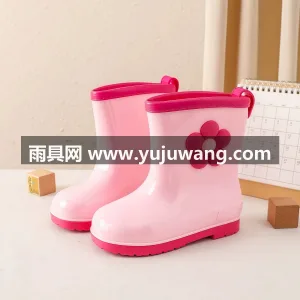 PVC面料 · 透气内里 · 防滑鞋底 武汉大型雨具供应链供货儿童雨鞋，全面覆盖 图5