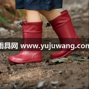 锯齿防滑 · 一体成型 · PU材质 武汉大型雨具供应链供货儿童雨鞋，男童女童 图3