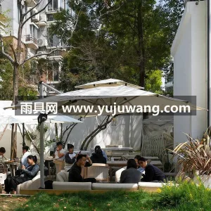 高密加厚亚克力布/280G 涤纶牛津布  武汉大型雨具供应链服务商直供户外罗马伞， 图4
